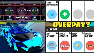 What People OFFER for LEVEL 5 DIAMOND HYPERCHROME in Roblox Jailbreak