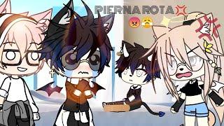 la pierna rota//meme//gacha life/Camy Craft (leer descripción)