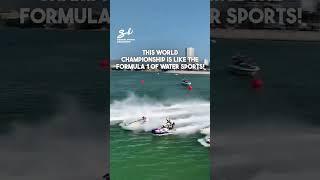 They're jetting around the water at 90mph...#jetski #watersports #speedboat #HighSpeedThrills