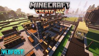 My most COMPLEX FACTORY with the Create Mod in Minecraft!