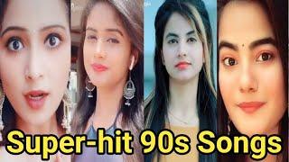 Superhit 90's songs   Nisha Guragain   Rubi Khan   Tiktok Videos   90's songs by pallab Banerjee