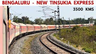 * 65 Hour Journey * 22501 Bengaluru to New Tinsukia Full Journey - Part 1
