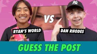 Ryan's World vs. Dan Rhodes - Guess The Post