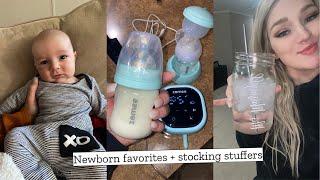 LETS GET REAL | NEWBORN FAVORITES AND STOCKING STUFFERS + ZOMEE BREASTPUMP