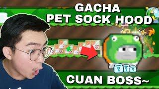 GACHA LOW BUDGET TAPI CUAN BOSKU~~! | Gacha Pet Sock Hood! | Growtopia Gacha Profit 2024