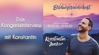 Konstantin - lasst die Kinder Frei! - Interview des Kongress Finde deine Bildungslandschaft