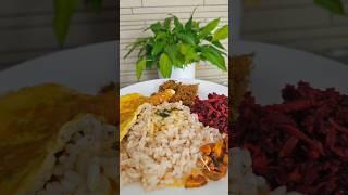 Kerala Homely Lunch #keralastyle #food #dishes #lunch #oonu #homely #kerala
