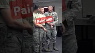 My first time getting tased. Taser Training - Circa 2012 #taser #military #police #shorts #usaf