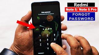 Redmi Note 5/ Note 5 Pro : Hard Reset | Forgot Password | Screen Unlock