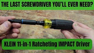 The ONLY Screw Driver You Need?  Klein Tools 11 in 1 Ratcheting Impact Rated Driver