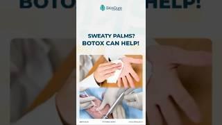 Palm Botox for Sweaty Hands | Hyperhidrosis Treatment #botox #skinqure #ytshort #skincare