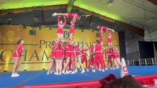 SFU Cheer - BC Provincials 2025 - Red Team (First Place)