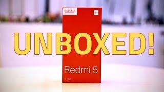 Xiaomi Redmi 5 Unboxing and First Look | Specs, Camera, Features, and More