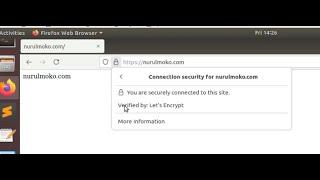 Add https to domain with let's encrypt (nginx + VPS + Ubuntu)