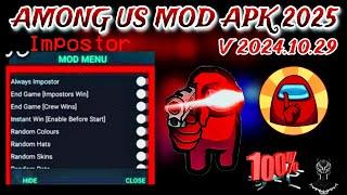 AMONG US MOD APK 2025 | NEW UPDATE  | MOD MENU  | ALWAYS IMPOSTER | DIRECT LINK