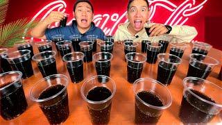 КІМ ЕҢ КӨП КОКА-КОЛА ІШЕДІ ? Coca-Cola Challenge