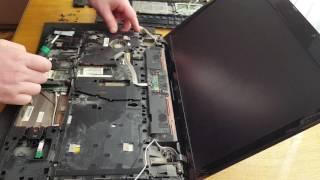 HP ProBook 4710S disassembly, разборка