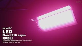 EUROLITE LED Flood 210 asym RGBLI