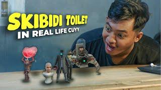 ADA SKIBIDI TOILET DI DUNIA NYATA CUYY (MONSTER UP LIFE)