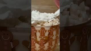 Gingerbread & Biscoff protein shake recipe #christmasrecipes #macrofriendly