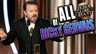 All Of Ricky Gervais Golden Globe ROAST Compilation