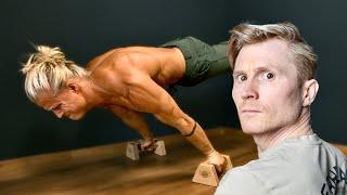 Pro Climber VS. Planche! Magnus Midtbø tries Calisthenics