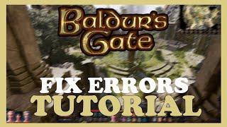 Baldurs Gate 3 – How to Fix All Errors – Complete Tutorial 2023