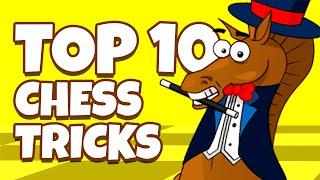 TOP 10 Chess Tricks To Win HUNDREDS of Games