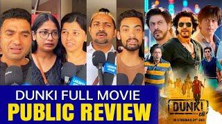 Dunki Public Review First Day First Show, Shahrukh khan, Dunki Movie Review