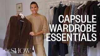 Autumn/Winter Capsule Wardrobe Essentials | SheerLuxe Show