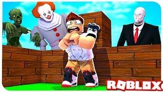 ПОСТРОЙ, ЧТОБЫ ВЫЖИТЬ МОНСТРЫ !!! | ROBLOX ПО РУССКИ | | Роблоксер Альберт