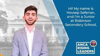 ANCA Rising Leaders 2022: Meet Hovsep Seferian