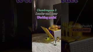 Science working model Chandrayaan-3 Lander- Rover #shorts #technology #trending #viralshorts