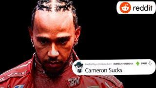 FORMULA 1 REDDIT DESTROYS CAMERON CC!