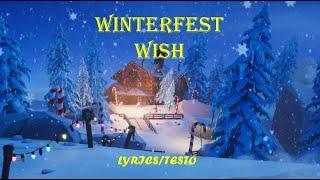 Fortnite - Winterfest Wish (Lyrics/testo)