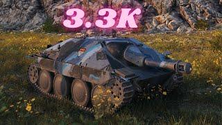 Jagdpanzer 38(t) Hetzer 11 Kills 3.3K  Damage World of Tanks #WOT Tank Game