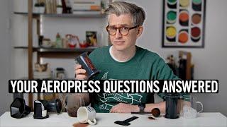 More Aeropress: Reusing Filters? Competition Brews? Coffee For 2? Your Q's Answered (Episode #5)