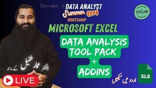 MS Excel Data Analysis using Addins | Data Analytics with Excel