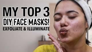 CLEAR SKIN WITHOUT SPENDING MONEY | Homemade DIY Facemasks | Malabar Mingle