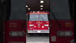 Fire Engine Truck Superior LED SLSC-48 Slim Line Red White LED Light Bar 48”