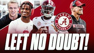 Alabama Crimson Tide THROTTLE Wisconsin | Jalen Milroe GOES OFF In Kalen DeBoer's Scheme