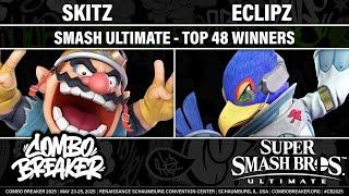 COMBO BREAKER 2025 TOP 48 WINNERS - Skitz (Wario) vs Eclipz (Falco) - Smash Ultimate