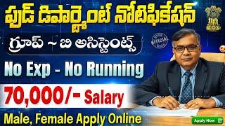  ఫుడ్ డిపార్ట్మెంట్ నోటిఫికేషన్ | Latest Jobs In Telugu | APEDA Recruitment 2025 | Govt Job Search