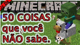 50 Segredos que você não sabe sobre Minecraft #1