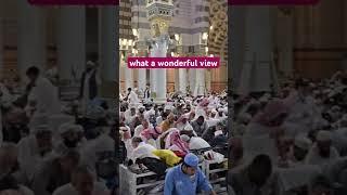 #what a wonderful view #madinahalmunaw #Insidemasjidenabawi #baitullah