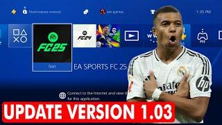 PS4 EA SPORTS FC 25 Update Version 1.03