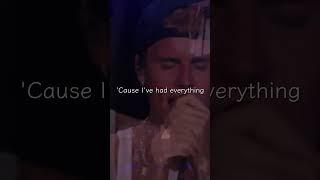 [Live] Lonely - Justin Bieber（Lyrics）