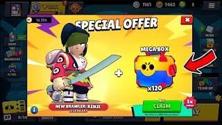 WOOW!! NEW LEGENDARY BRAWLER 1900 CREDITS!! LEGENDARY FREE GIFTS! BRAWL STARS UPDATE REWARDS!!!