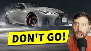 This is a SAD day for Lexus V8 and IS sedan fans...