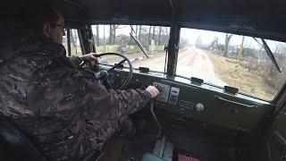 30 минут за рулём КрАз 255. 30 minutes driving KrAz 255!!!